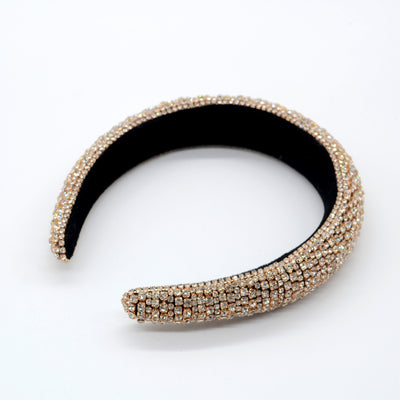 Baroque Headband Full Rhinestones Hair Band