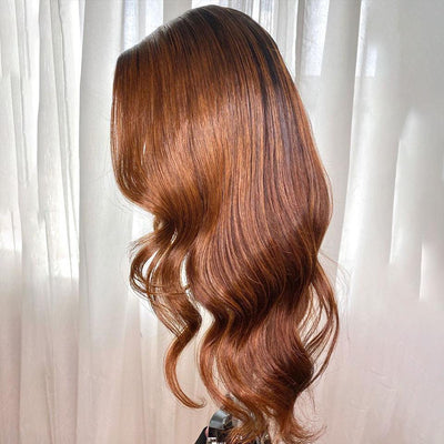 NHA 1B30 Ombre Wavy Lace Wig