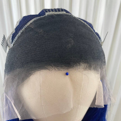 NHA Dark Blue BOB Lace Wig