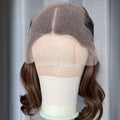 NHA Luxury Short Brown Highlight Lace Front Wig