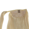 NHA Blonde #60 Color Human Hair Silky Straight Ponytail