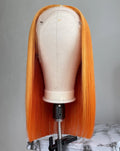 NHA Apricot Color Straight Lace Front Wig