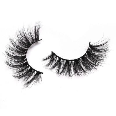 B-Luxury 3D Mink False Eyelashes with Pink Cute Box