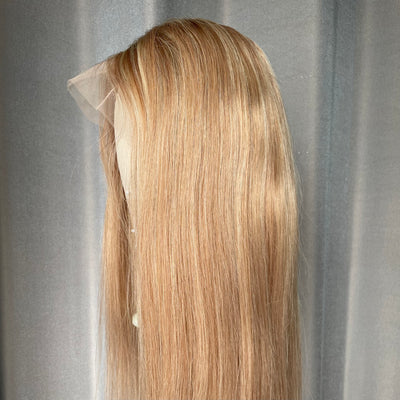 NHA Luxury Blonde Straight Human Wig