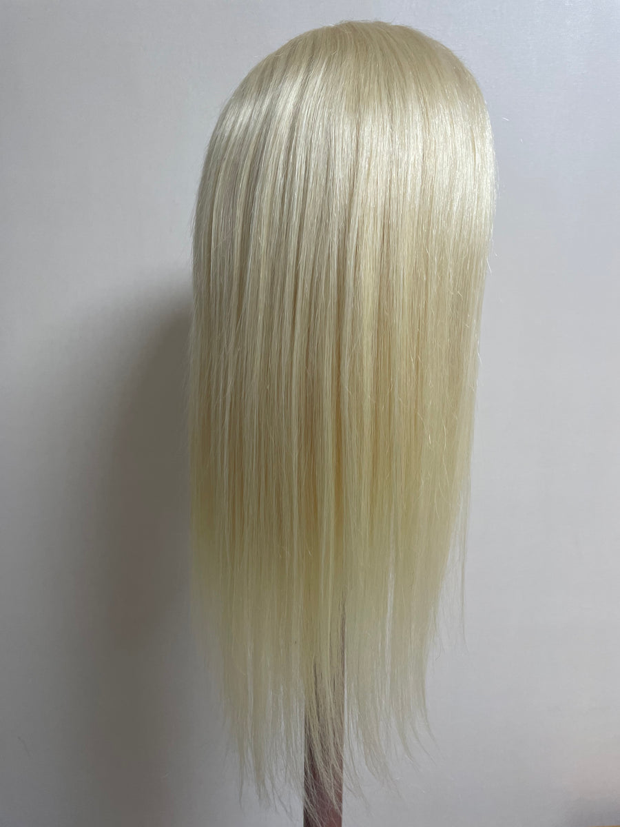 613 Blonde Straight HeadBand Human Hair Wig New Fashion