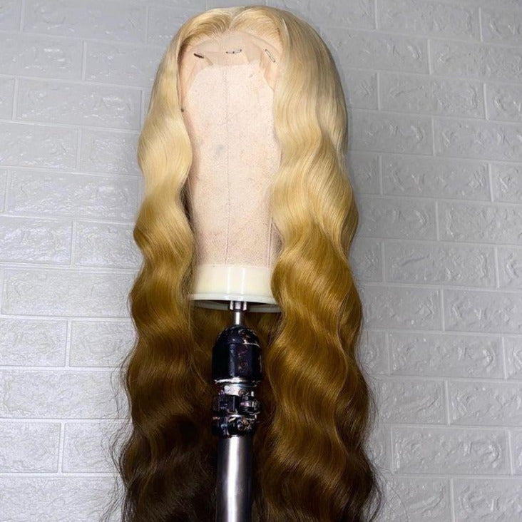NHA Blonde Ombre Loose Wave Wig