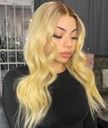 NHA Blonde Ombre Wig Lace Front Wig