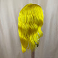 NHA Yellow Body Wave Style Lace Front Wig