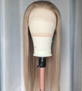 NHA Ash Blonde Straight Hand Tied Full Lace Wig