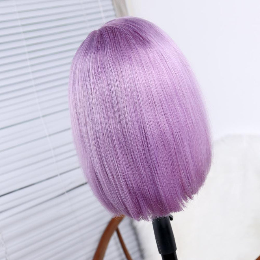 NHA Lavender Purple Hair Color Lace Wig