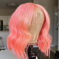 NHA Light Cute Pink Bob Wig 14inch