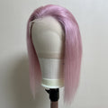 NHA Ballet Slipper Color Straight Bob Lace Front Wig