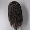 NHA Jerry Curl Style Natural Black Color Full Lace Wig