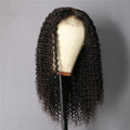 NHA Jerry Curl Style Natural Black Color Full Lace Wig