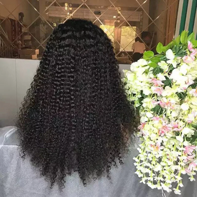 NHA Kinky Curly Thick Full Lace Wig Long Style