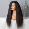 NHA Kinky Straight Wig Middle Part Full Lace Wig Long Style