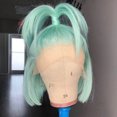 NHA Light Green BOB Lace Front Wig
