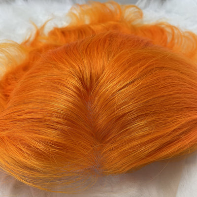 NHA Orange Wavy Lace Wig