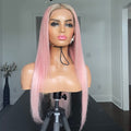 NHA Pink Ombre Straight Lace Front Wig