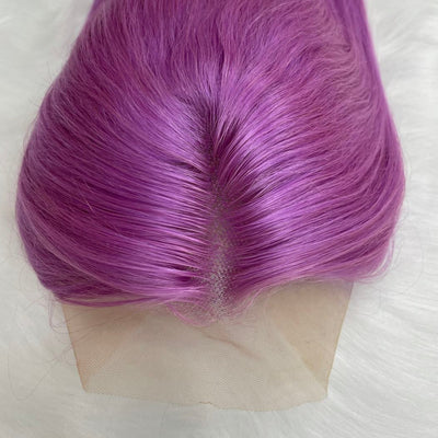 Purple Ombre Bob Lace Front Wig