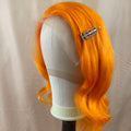NHA Orange Wavy Lace Wig