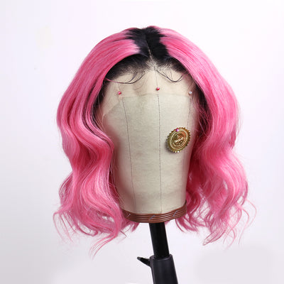 NHA Hot Pink Ombre Short Wig 10INCH