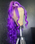 Amethyst Purple Wave Lace Front Wig