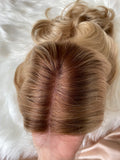 NHA Luxury Blonde Short Wave Human Wig