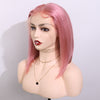 NHA Light Pink Short Lace Wig Bob Style