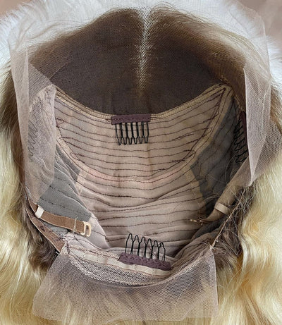 NHA Blonde Highlight Lace Front Wig