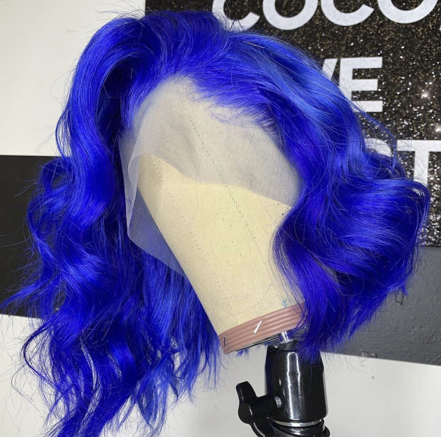 NHA Blue Natural Wave Lace Wig