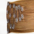 NHA Light Brown Clip In Remy Human Hair Extension