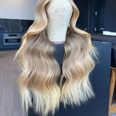 NHA Blonde Highlight Body Wave Human Hair