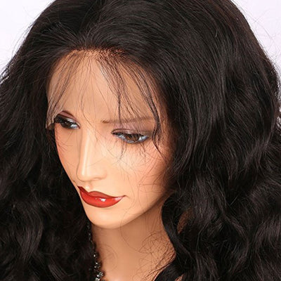 NHA 200% Density Loose Wave Virgin Hair Lace Front Wig